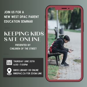 Seminar: Keeping Kids Safe Online @ NWSS